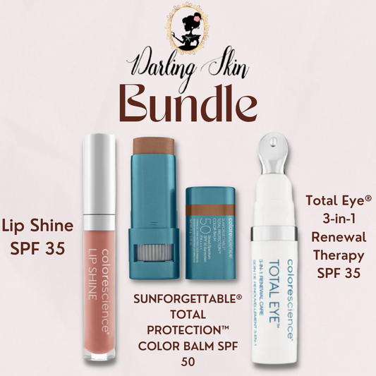 Colorscience Bundle (Lip Shine, Color Balm, Total Eye)