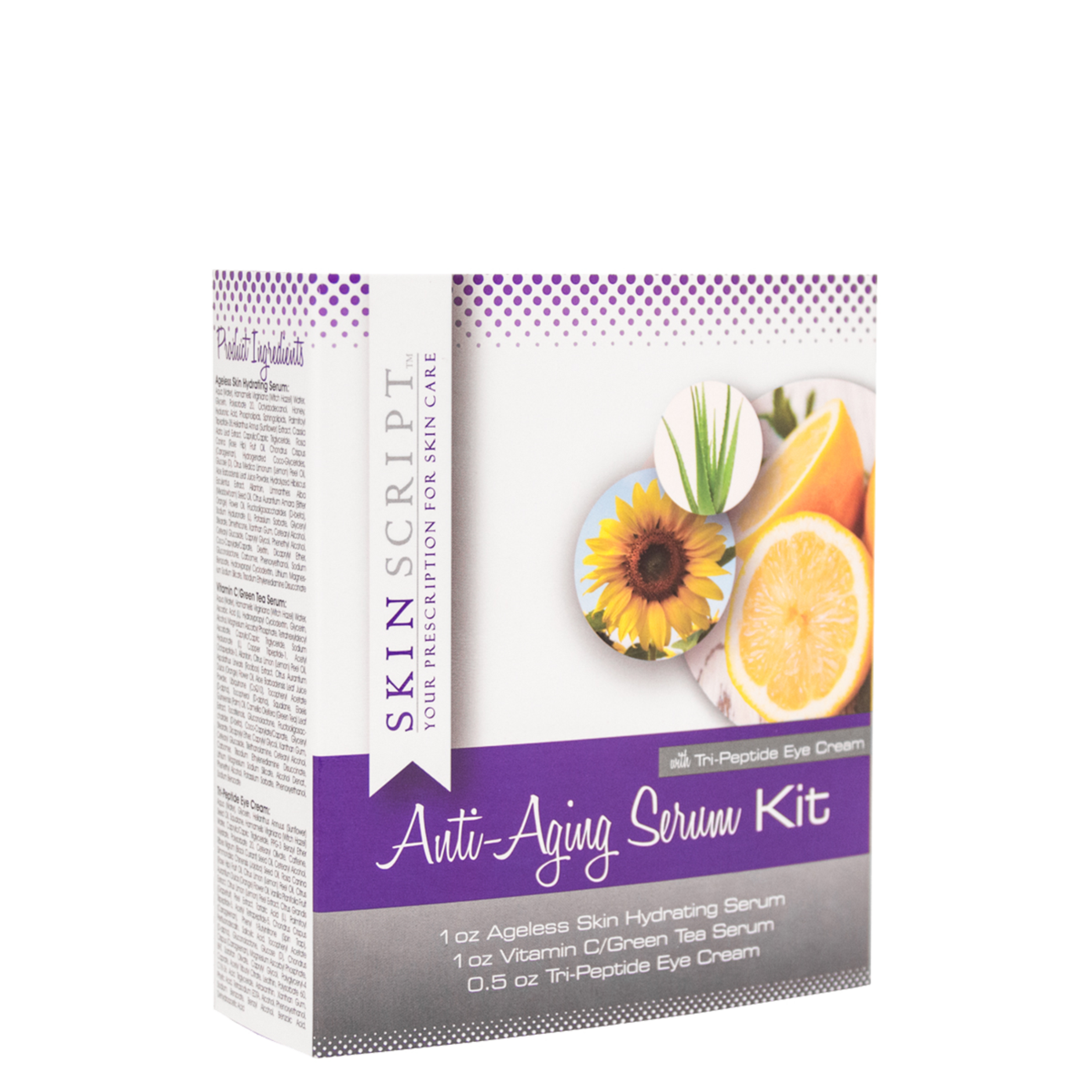Anti-Aging Serum Kit with Tri-Peptide Eye Cream