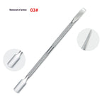 Manicure Double-headed Dead Skin Push Stainless Steel Care Tools