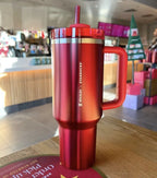 Stanley Quencher H2.0 Tumbler with Handle and Straw 40 oz | Flowstate 3-Position Lid | Cup Holder Compatible for Travel |