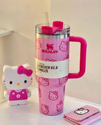Stanley Quencher H2.0 Tumbler with Handle and Straw 40 oz | Flowstate 3-Position Lid | Cup Holder Compatible for Travel |