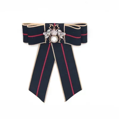 i-Remiel Bowknot Bows Cravat Bowtie Ribbon Pour Homme Neck Ties Pins And Brooches Fashion Gifts For Guests Outfit Badge women