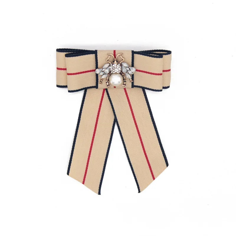 i-Remiel Bowknot Bows Cravat Bowtie Ribbon Pour Homme Neck Ties Pins And Brooches Fashion Gifts For Guests Outfit Badge women