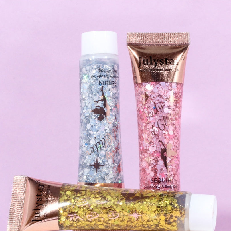 Makeup Mermaid Scale Gel Sequins Liquid Eye Shadow Face Lip Colorful